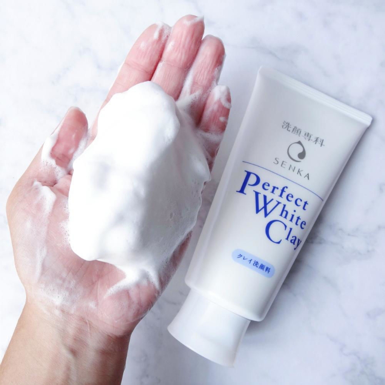 Picture of Shiseido Senka Perfect White Clay Cleansing Foam 120g
