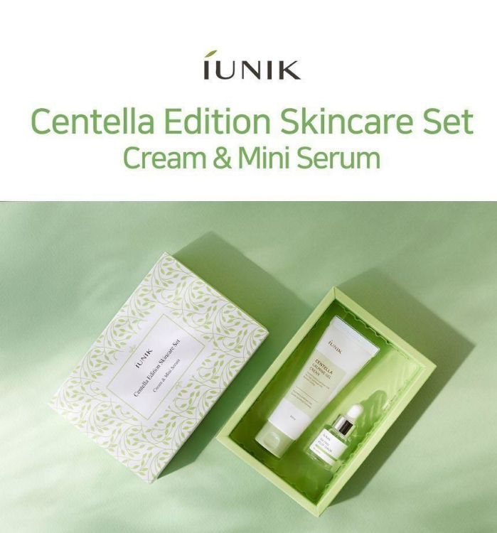 Изображение на СПЕЦИАЛЕН КОМПЛЕКТ ЦЕНТЕЛА IUNIK Centella Edition Skincare Set