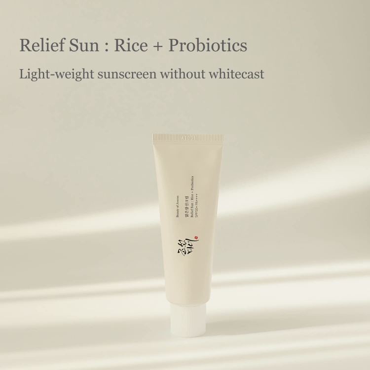 Изображение на СЛЪНЦЕЗАЩИТЕН КРЕМ ЗА ЛИЦЕ Beauty of Joseon Relief Sun Rice Probiotics SPF50+/PA++++ 50мл