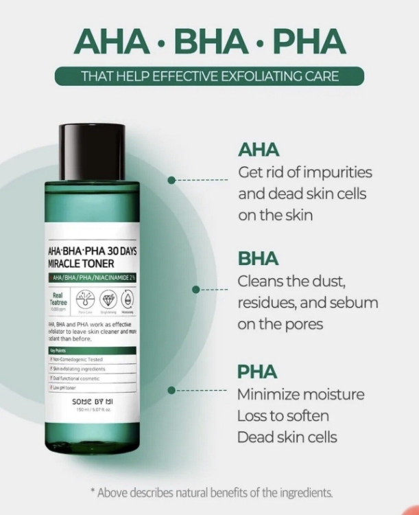 Picture of Some By Mi AHA BHA PHA 30 Days Miracle Toner 150ml