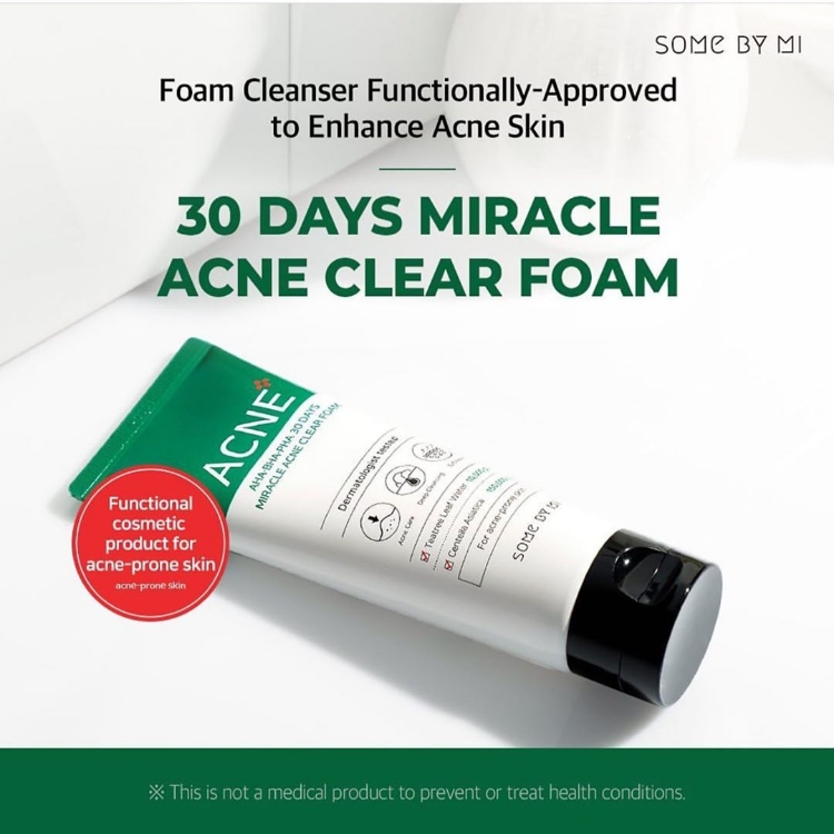 Picture of Some By Mi AHA BHA PHA 30 Days Miracle Foam 100ml