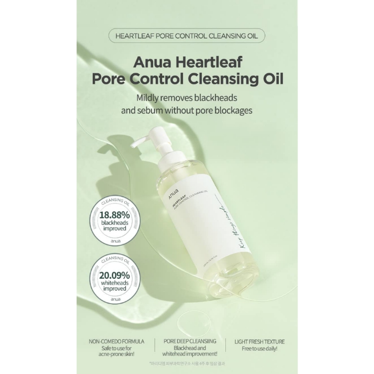 Picture of Anua Heartleaf Pore Control Cleansing Oil 200ml