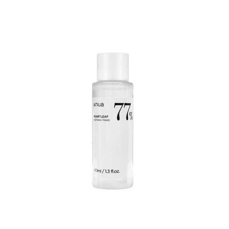 Изображение на ТОНЕР ЗА ЛИЦЕ Anua Heartleaf 77% Soothing Toner Мини 40мл