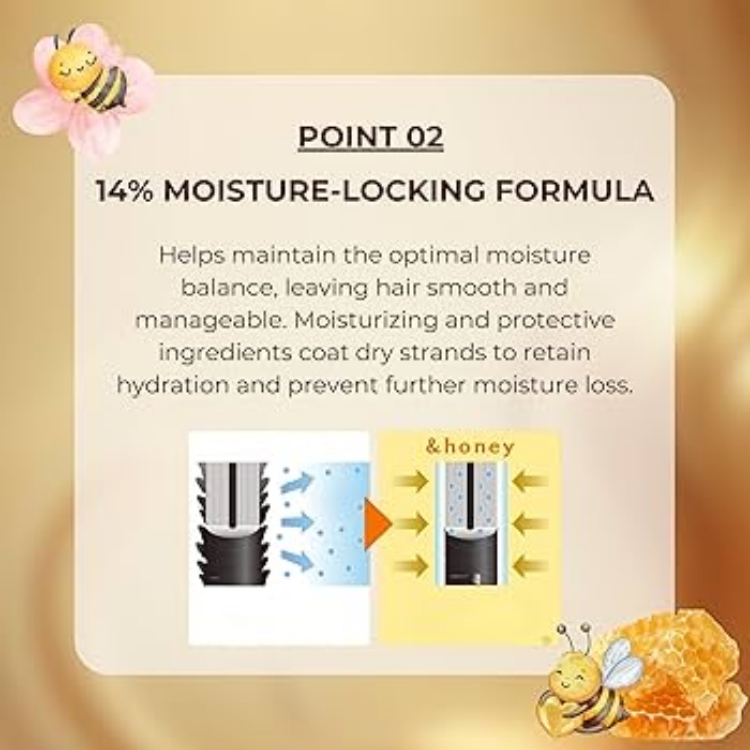 Изображение на ДЪЛБОКО ОВЛАЖНЯВАЩ ШАМПОАН С МЕД &honey Deep Moist Shampoo 1.0  440мл