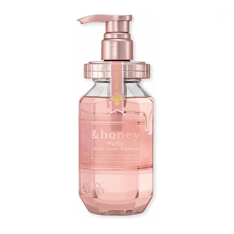 Изображение на ШАМПОАН С МЕД И РОЗОВА ВОДА &honey Melty Moist Repair Shampoo 1.0  440мл