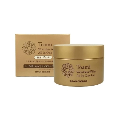 Изображение на ИЗСВЕТЛЯВАЩ АНТИЕЙДЖ ГЕЛ ЗА ЛИЦЕ Toami Wrinkless White All in One Gel 100г