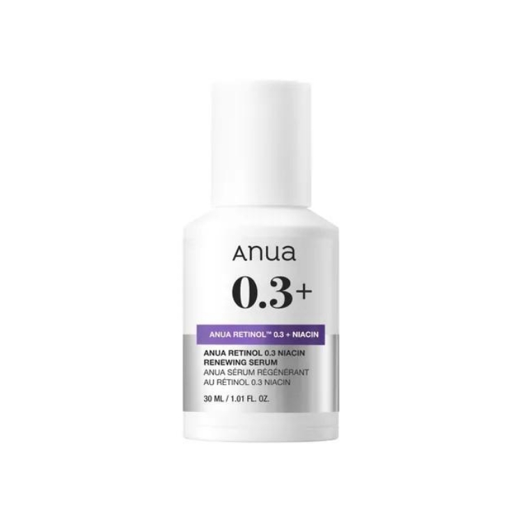 Изображение на СЕРУМ ЗА ЛИЦЕ Anua Retinol 0.3% + Niacin Renewing Serum 30мл
