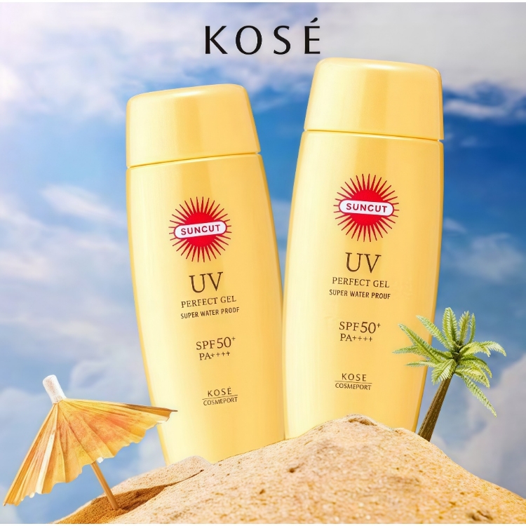 Изображение на СЛЪНЦЕЗАЩИТЕН ГЕЛ-КРЕМ KOSÉ Suncut Perfect UV Gel SPF 50+ PA++++ 80г