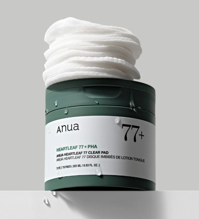 Изображение на ЕКСФОЛИРАЩИ ТАМПОНИ Anua Heartleaf 77 Clear Pad 160мл 70бр