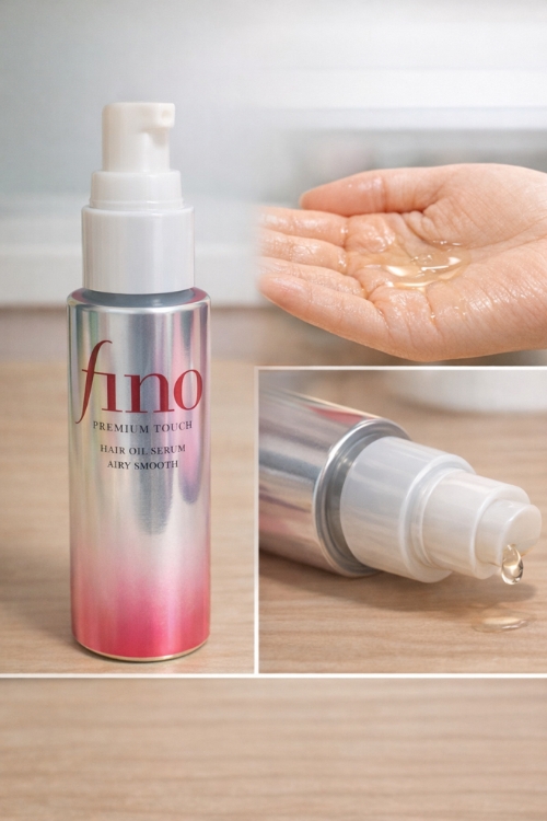 Изображение на МАСЛО ЗА КОСА Shiseido Fino Premium Touch Hair Oil Serum Airy Smooth 70мл