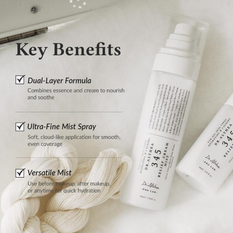 Изображение на КРЕМ-СПРЕЙ Dr.Althea 345 Relief Cream Mist 100мл
