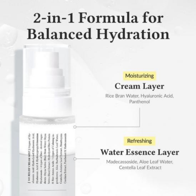 Изображение на КРЕМ-СПРЕЙ Dr.Althea 345 Relief Cream Mist 100мл